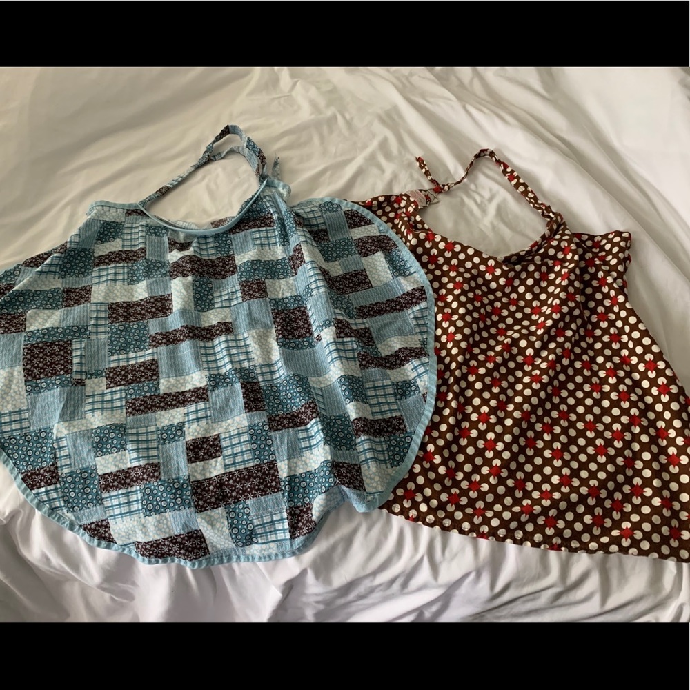 Lot of 2 nursing covers